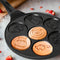 Animal Pancake Pan,Nonstick Pancake Griddle with 7 Unique Cute Animal Grill Pan Crepe Pancake Mold Mini Pancake Maker, Black